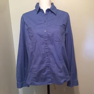 Hannah Stretch Long Sleeves Shirt 1X